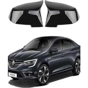 X-Large Garage Renault Megane 4 Araca Özel Batman Yarasa Ayna Kapağı Pianoblack