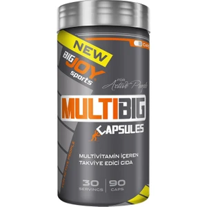 Bigjoy Sports Multibig Vitamin Mineral 90 Kapsül Kompleks Vitamin
