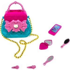 Oyuncak Çanta Prenses Çocuk Çantası Aksesuarlı