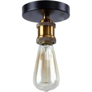 Retro Mat Gold Metal Tavan Avize Armatür Aplik  10CM