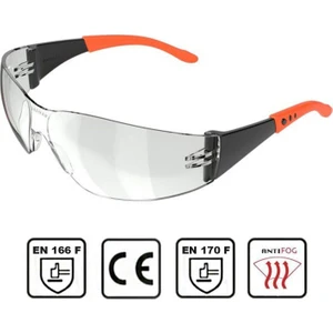 Iş Güvenlik Gözlüğü Antifog Buğulanmaz Koruyucu Çapak Gözlük S500 Şeffaf