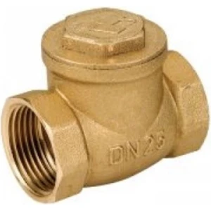 3/4" Baypa Yatay Çalpara Çekvalf (Sarı)