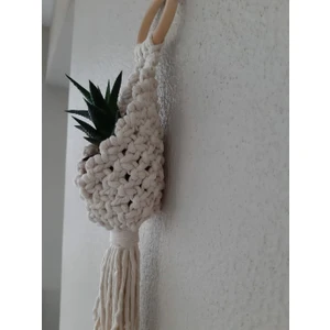 Design Gizemden Makrome Saksılık