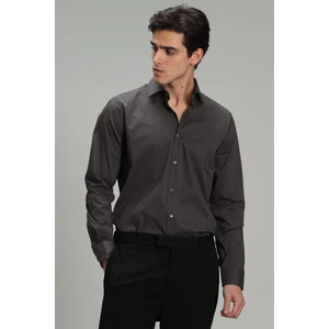 Austın Erkek Klasik Gömlek Slim Fit Siyah