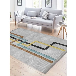 Halı Olivia Yıkanabilir Dijital Baskılı Kaymaz Tabanlı Halı 100 x 350 cm