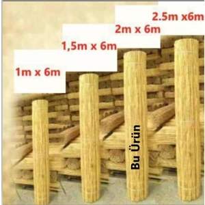 Tunalarkamış 1.5 x 6 M   Kamış Hasır