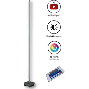 Rgb LED Lambader 150CM. Kumandalı