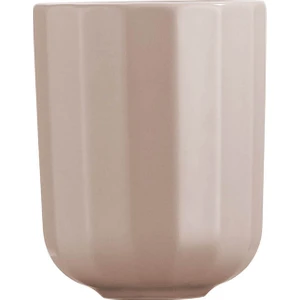 Kütahya Porselen Bevel Kulpsuz Mug 450 cc Mat Pembe