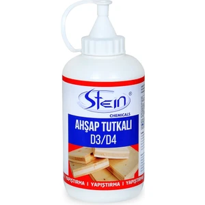 Stein D3-D4 Şeffaf Süper Güçlü Ahşap Tutkalı 550GR. x 3 Adet