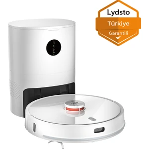 S1 " Uv ve Ozon Sterilizasyonlu " Akıllı Robot Süpürge ve Paspas - Beyaz ( Lydsto Türkiye Garantili )