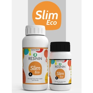 Slim Eco 375 gr Şeffaf Epoksi Reçine A+B