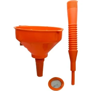 06143 Çelik Süzgeçli Spiralli Huni 160MM 1.2litre