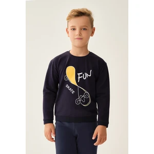Lacivert Sweatshirt