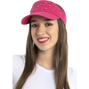 Sarial Giyim Saria Moda Taşlı Tenisçi Siyah Şapka