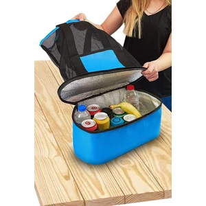 Termoslu Plaj Çantası Plaj Çantası Soğuk Tutuculu Çift Bölmeli Çanta