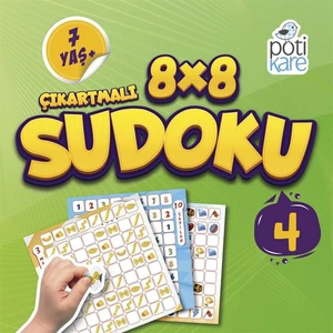 8x8 Çıkartmalı Sudoku (4) - Eda Serdaroğlu Daş