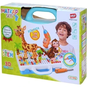 Birlik Oyuncak 3D Yaratıcı 340 Parça Matkaplı Tamir Seti