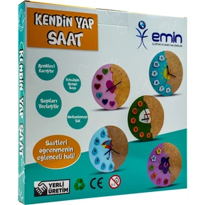Emin İş Eğitimi Kendin Yap Saat Seti