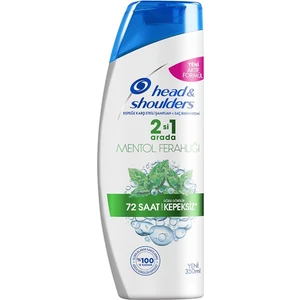 Head & Shoulders Mentol Ferahlığı 2'si 1 Arada Kepeğe Karşı Etkili Şampuan 350 ml