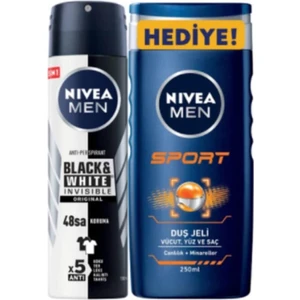 Black & White Original Deodorant & Sport Duş Jeli 150 Ml & 250 Ml