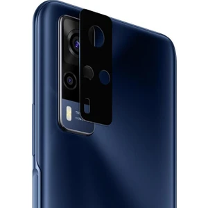 Vivo Y51A Kamera Lens Koruma Camı V2 Siyah