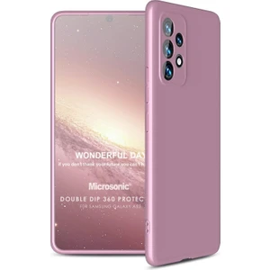 Samsung Galaxy A53 5g Kılıf Double Dip 360 Protective Rose Gold
