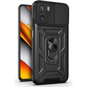 Xiaomi Poco F3 Kılıf Impact Resistant Siyah