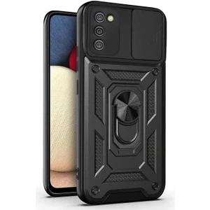 Samsung Galaxy A02S Kılıf Impact Resistant Siyah