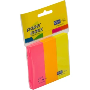 Index Kağıt 25X76MM 3 Renk x 100YP 2576 12 Adet