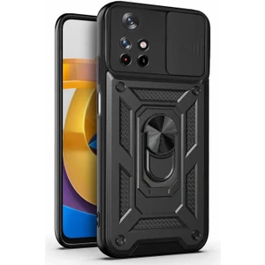 Xiaomi Poco M4 Pro Kılıf Impact Resistant Siyah