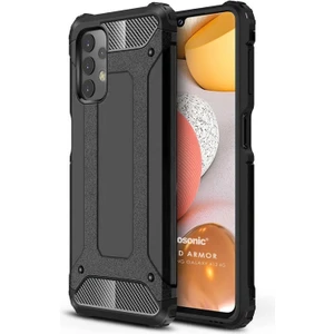 Samsung Galaxy A13 4g Kılıf Rugged Armor Siyah