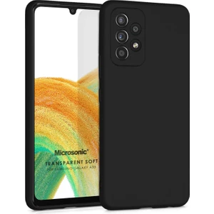 Matte Silicone Samsung Galaxy A33 5g Kılıf Siyah