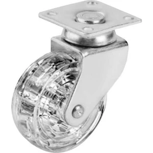 325 50x20 Şeffaf Makaralı Tablalı Teker