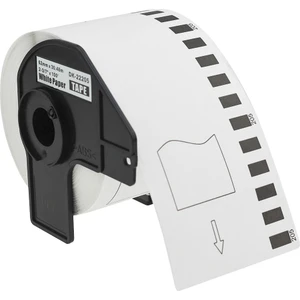 DK-22205 62MM Sürekli Form Termal Etiket, 30 Metre (Dk Serisi) Brother P-Touch DK-22205 Uyumlu