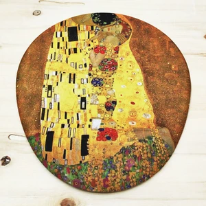 Gustav Klimt - Oval Mouse Pad Bilek Destekli 1