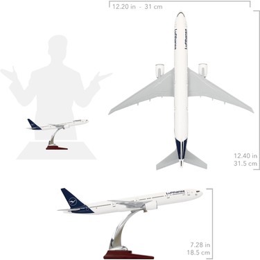 Zekupp Lufthansa Boeing 777-300 1/200 Maket Uçak Fiyatı