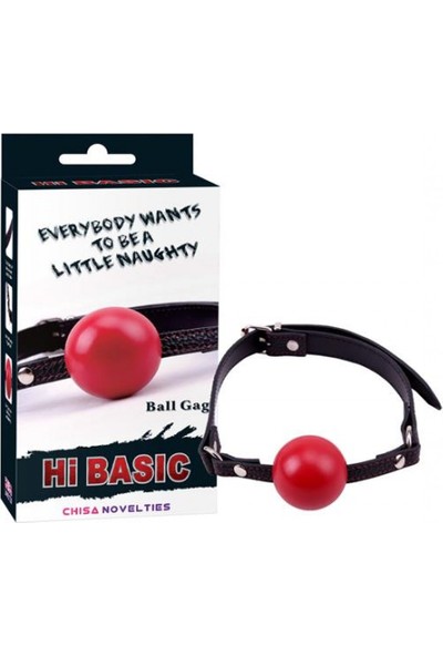 Zevkli Sepet Hi Basic Ball Gag Ağız Topu