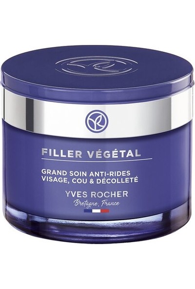 Yves Rocher Yves Rocherfiller Vegetal – Kırışık Karşıtı, Dolgunlaştırıcı Yoğun Bakım Kremi 75 ml