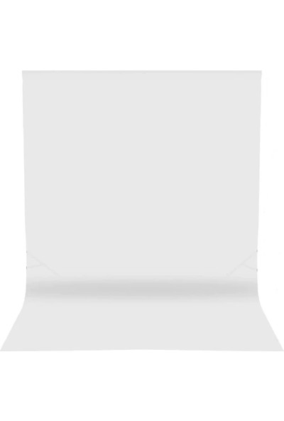 White Screen A+ Kalite Beyaz Fon Perde 2x3+Fon Standı