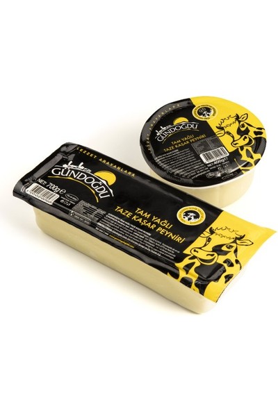 Gündoğdu Ekonomik 700GR + 400GR Kaşar Peynir Paketi