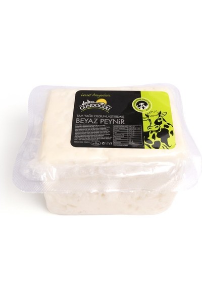 Gündoğdu Orta Sert Inek Beyaz Peynir 650 gr - 700 gr
