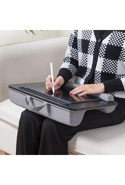 Idock P2 Yastık Minderli Taşınabilir Sehpa Tablet Laptop Standı