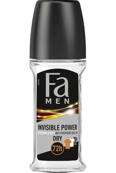 Fa Men Invisible Power Terleme Karşıtı Erkek Roll-On 50 ML