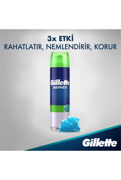 Gillette Series Tıraş Jeli Hassas 200 ml