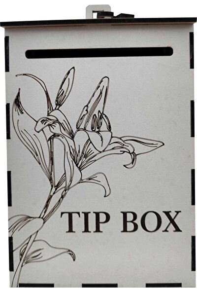 Ayt Reklam Atölyesi Posta Kutusu Çiçekli Tip Box Bahşiş Kutusu