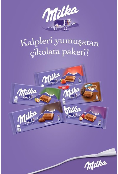 Mılka Lezzet Paketi (5 Adet Tablet Çikolata)