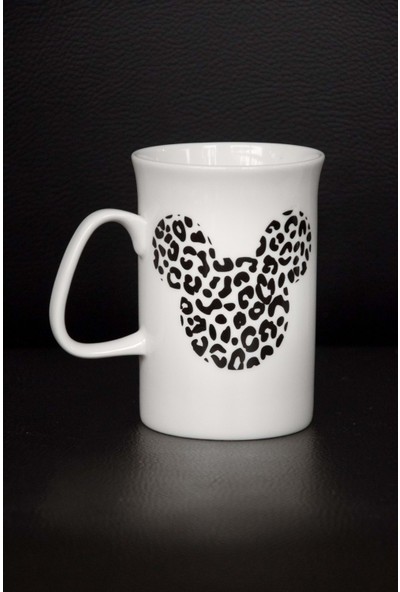 Bursa Porselen Dekor Mickey & Minnie Zebra Porselen Kupa