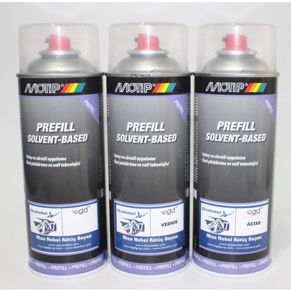 Opel KOD:G80 Güntaşı Sarı Motip Rötuş Sprey Boya Seti