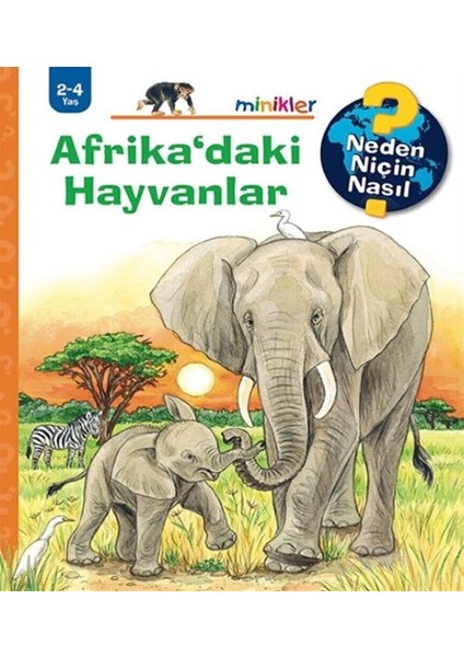 Mikado Yayınları Afrika'daki Hayvanlar - Kolektif