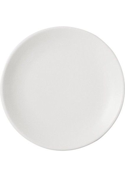 Lebon 12 Beyaz Kalın Düz Tabak 28CM